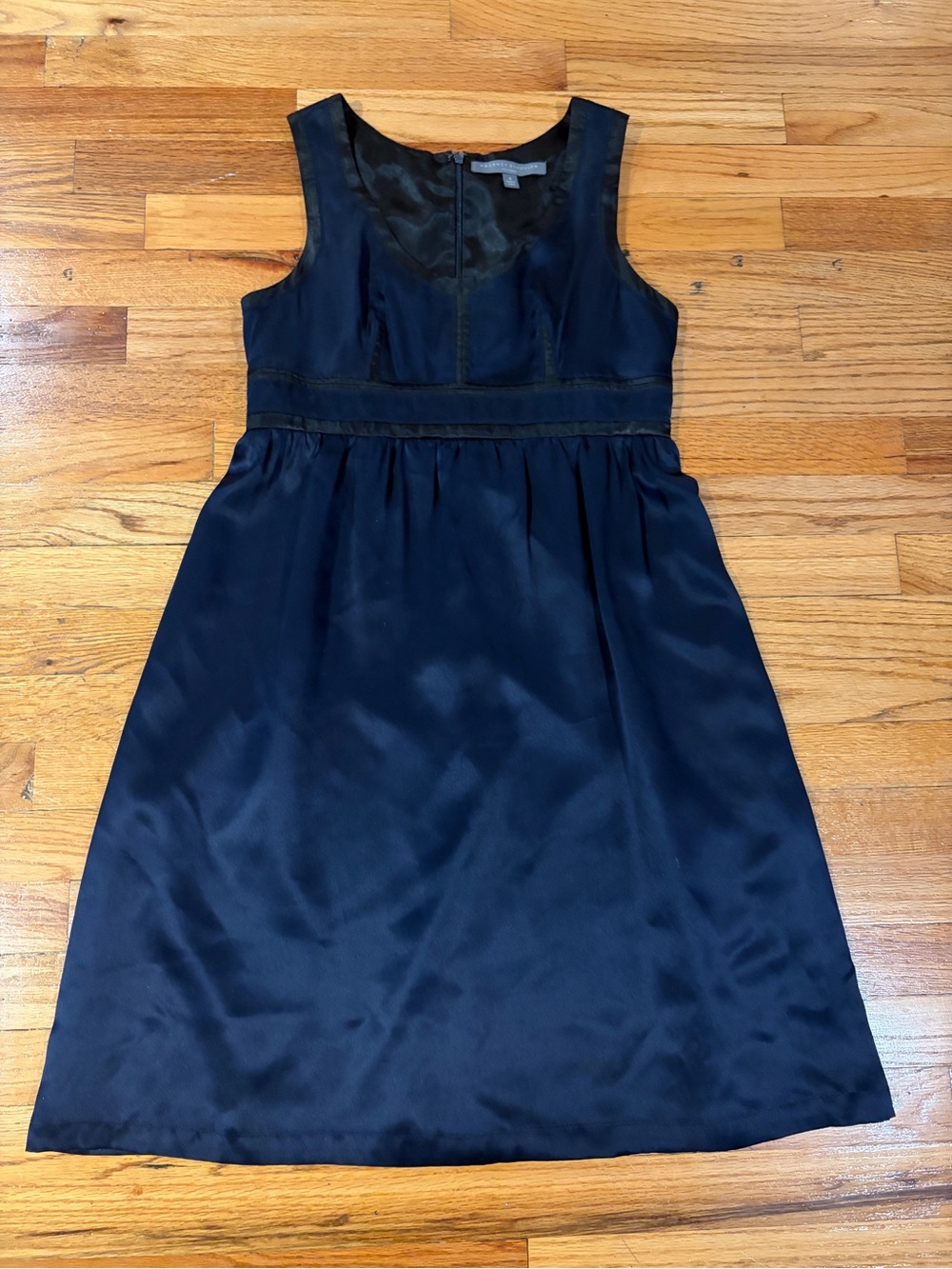 Proenza schouler for target navy silk dress size 9